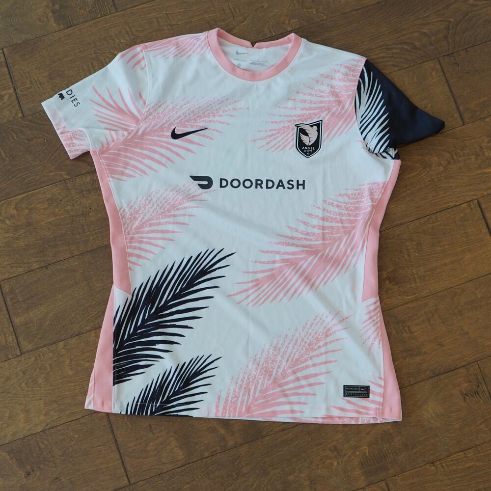 Nike Los Angeles Angel City FC Soccer Daylight Jersey DV6902-101 Size large